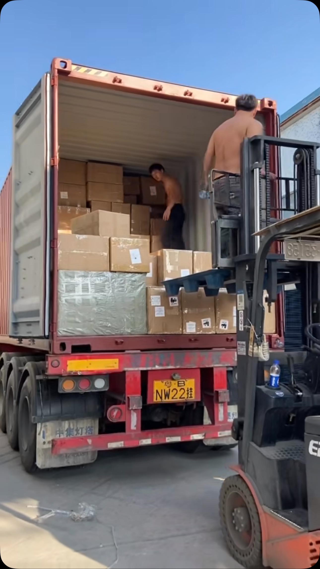Container loading